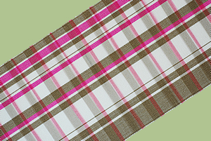 Vintage Plaid Grosgrain Ribbon 