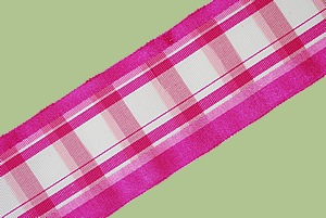 Vintage Plaid Grosgrain Ribbon 