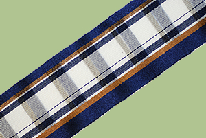 Vintage Plaid Grosgrain Ribbon 