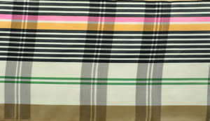 Vintage Plaid Taffeta Ribbon