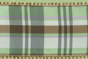 Vintage Plaid Taffeta Ribbon