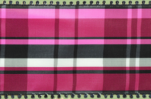 Vintage Plaid Taffeta Ribbon