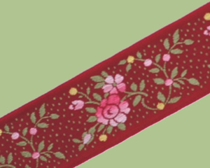 Vintage Floral Ribbon