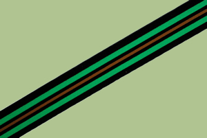 Vintage Velvet and Satin Striped Ribbon