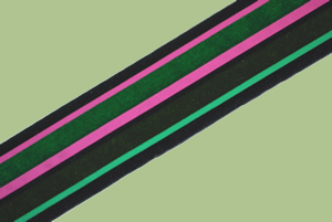 Vintage Velvet Stripe Ribbon